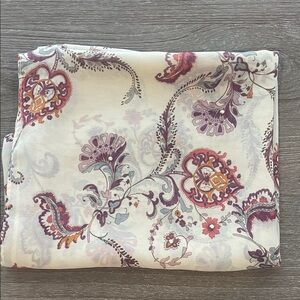 Unbranded Paisley Printed scarf with jewel detail